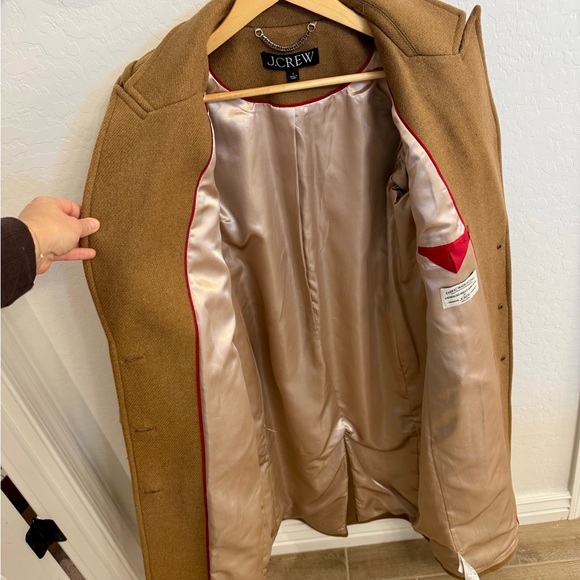 J. Crew Wrap trench coat in Italian double-faced wool blend - Picture 9 of 9